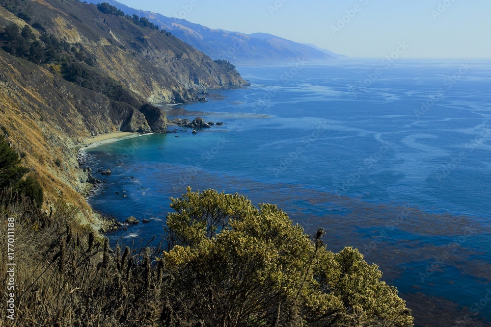 Naklejka premium West Coast of the United States