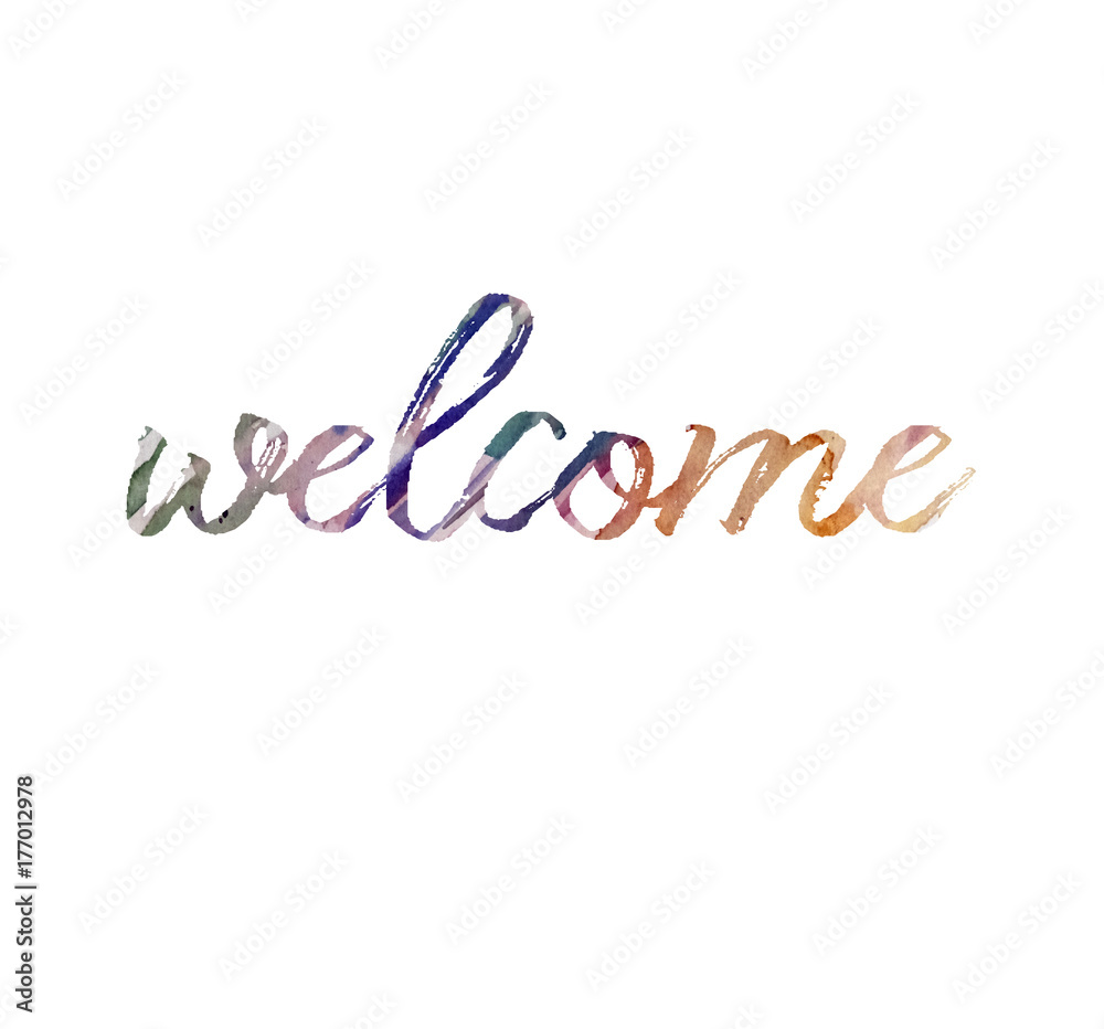 welcome letter painting welcome letter painting