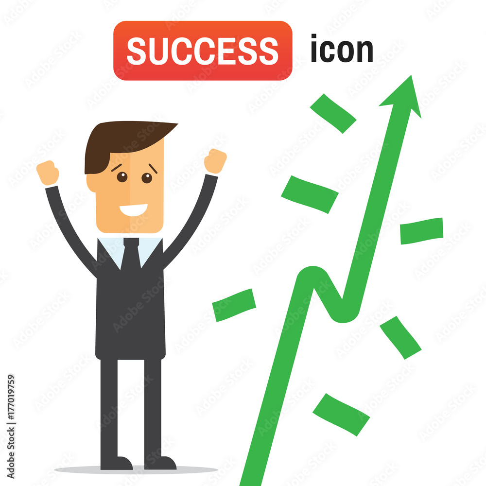 investor cartoon benefit. Businessman and money tree investor cartoon benefit. Businessman and money tree