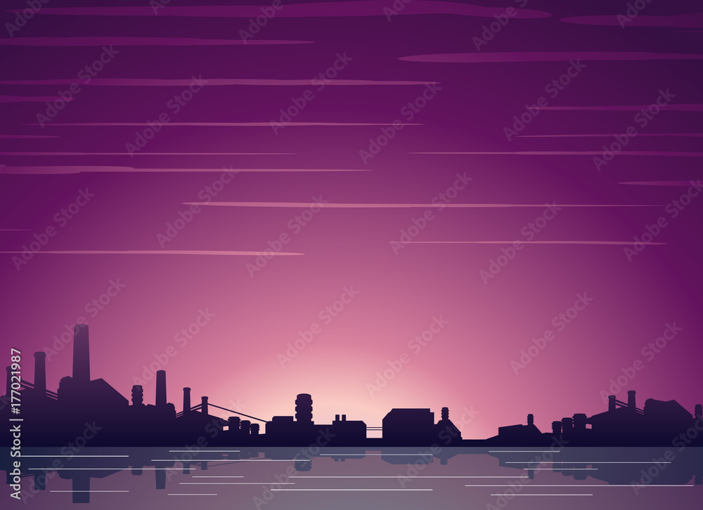 Industrial Cityscape