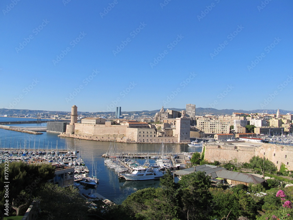 Fototapeta premium Marseille view, France
