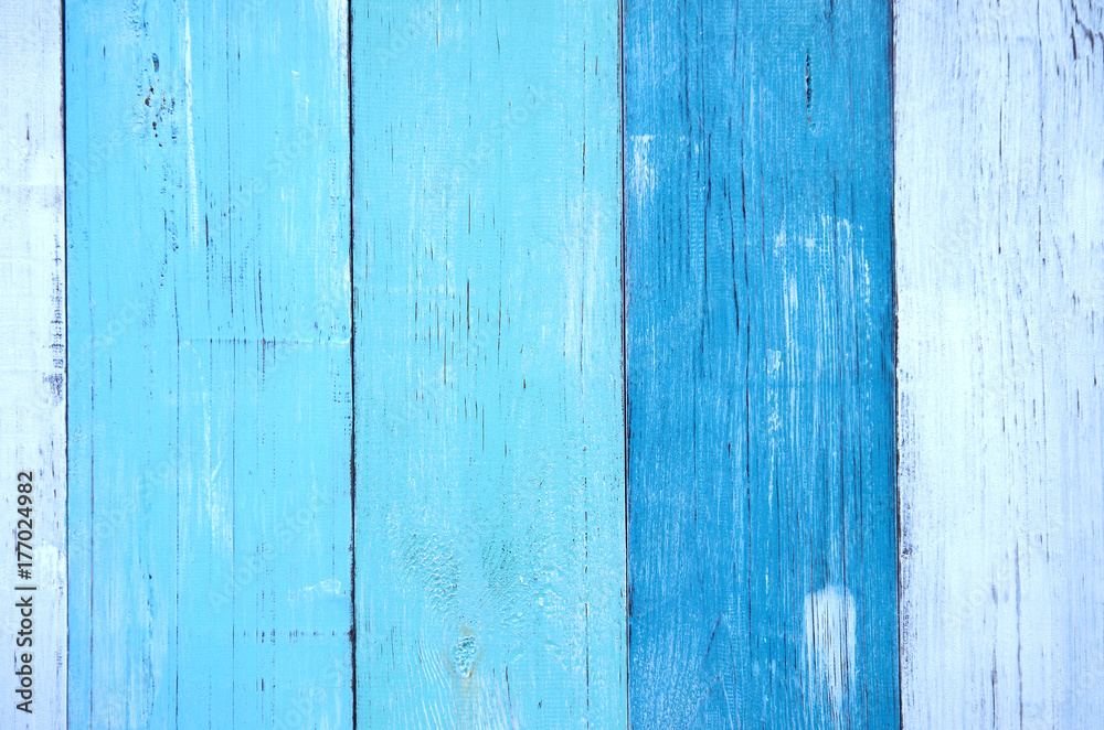blauer Holzhintergrund