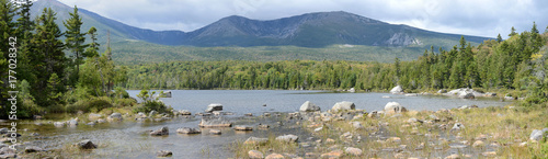 panaramic view of mt katahdin