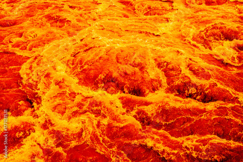 river of magma lava. background texture.