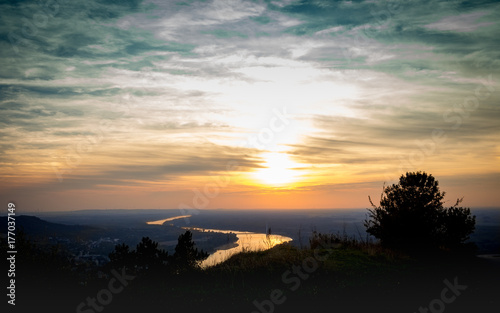 Sonnenuntergang am Braunsberg