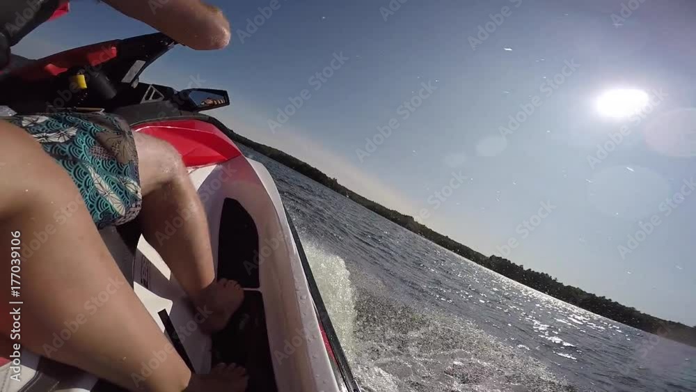 seadoo low hull angle while driving slow motion