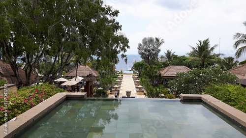 Piscines de l'hôtel à Bali, Indonésie