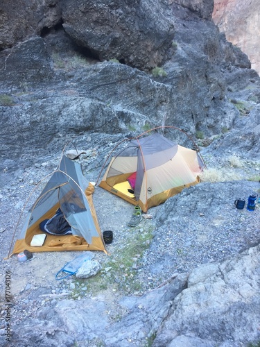 Camping at Death Valley