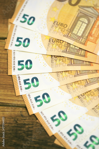 50 Euros banknotes