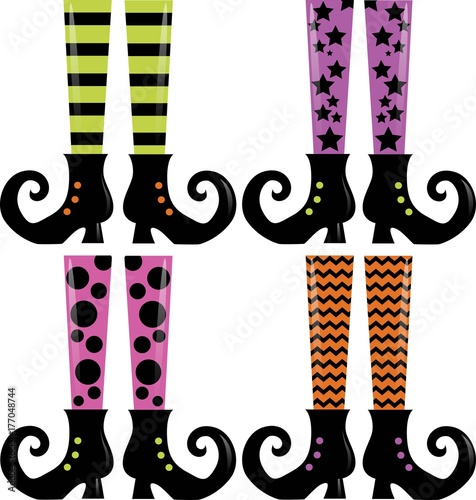 Witches legs