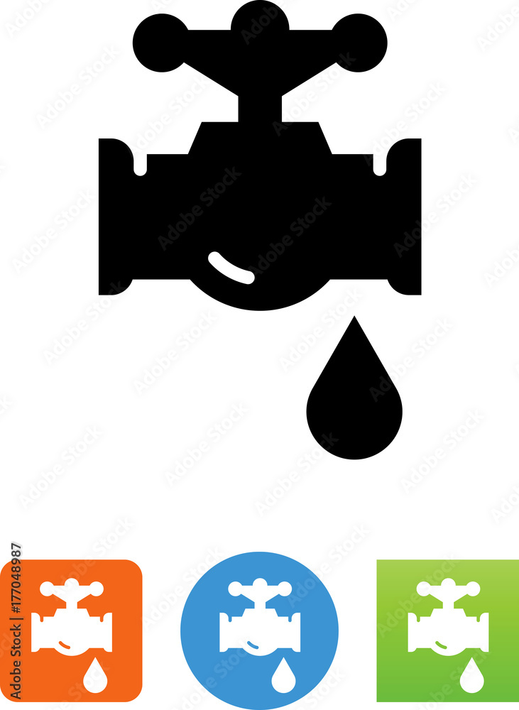 Water Valve Icon Water Valve Icon