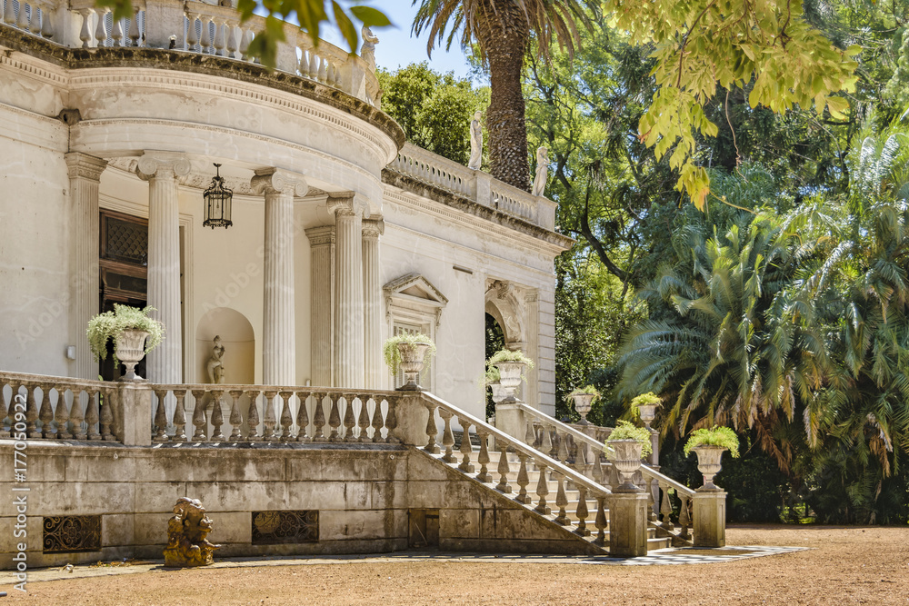Obraz premium Blanes Museum Exterior Facade, Montevideo, Uruguay