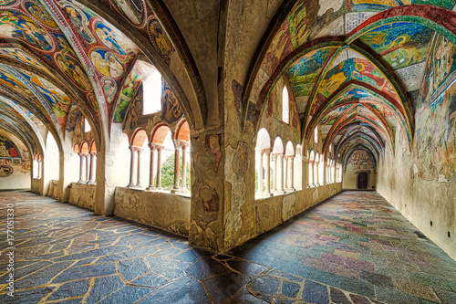 cloister of the cathedral of Bressanone