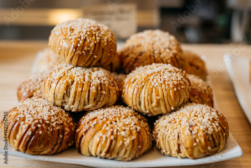 Freshly baked pastry