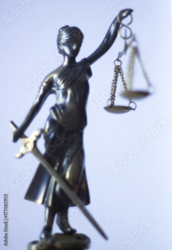 Legal justice law statue