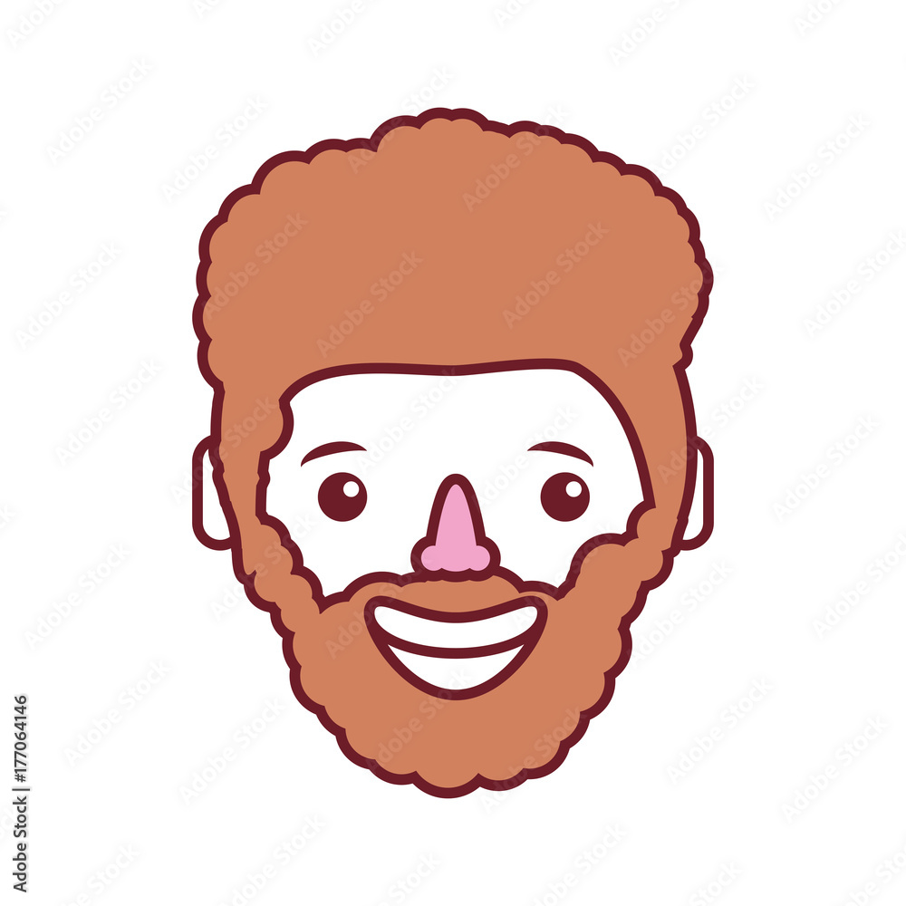 man face  vector illustration