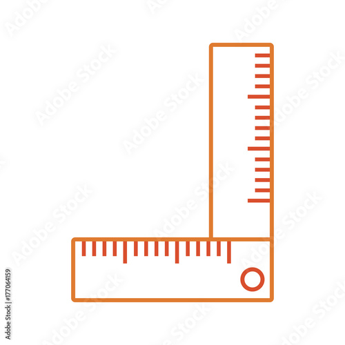 carpenter square  vector illustration