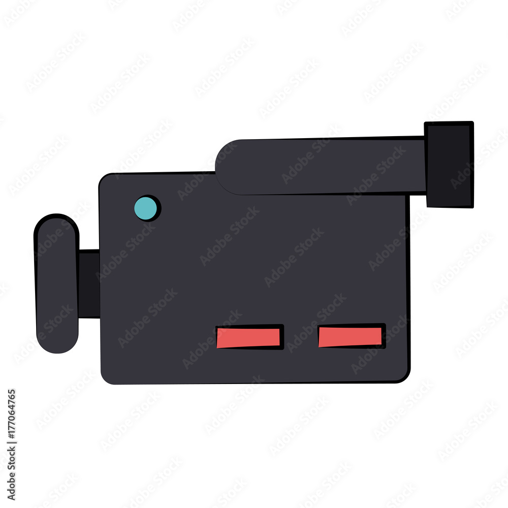 video camera sideview icon image vector illustration design video camera sideview icon image vector illustration design