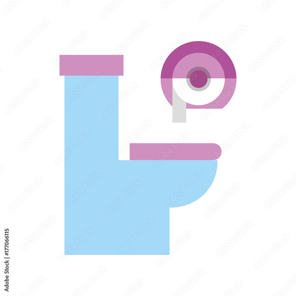 toilet bowl and dispenser paper equipment bath icon toilet bowl and dispenser paper equipment bath icon