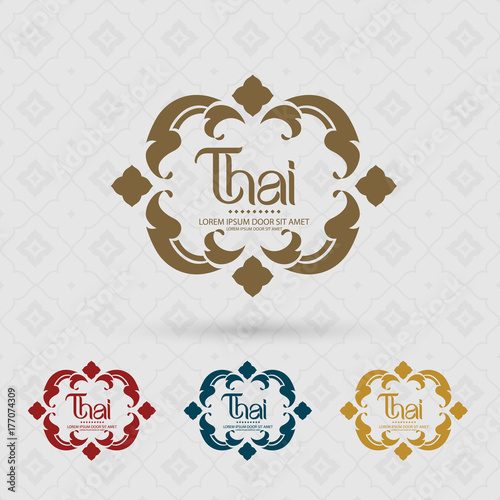Thai Art  vector