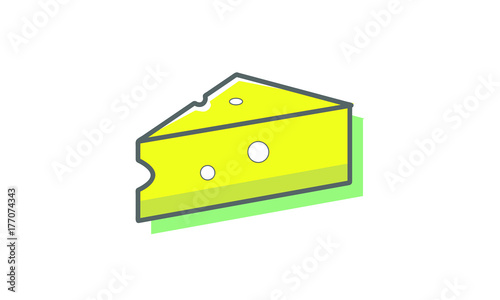 Cheese Vector Image
