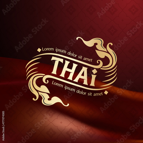 Thai Art  vector
