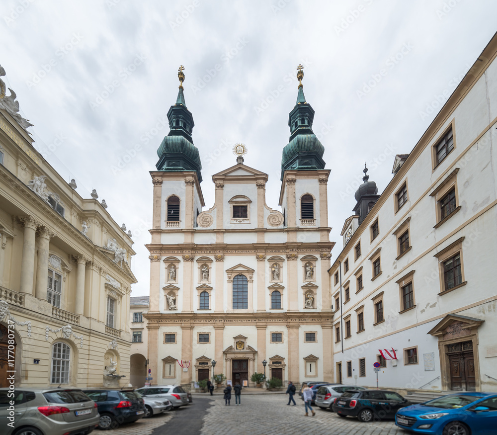 Visiting Jesuit Church in Vienna, Austria’s capital