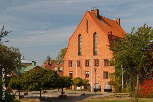 House in the town of Nykoping, Sweden