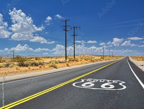 U.S. Route 66 highway.