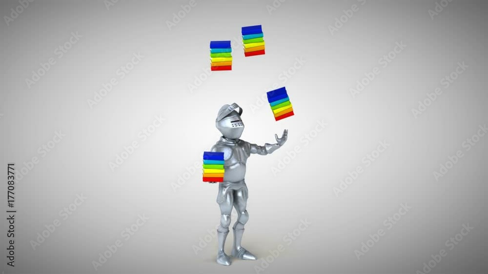 Fun knight - 3D Animation Fun knight - 3D Animation