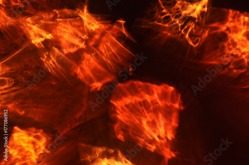 Abstract black and red orange dark marble background for graphic and web design
