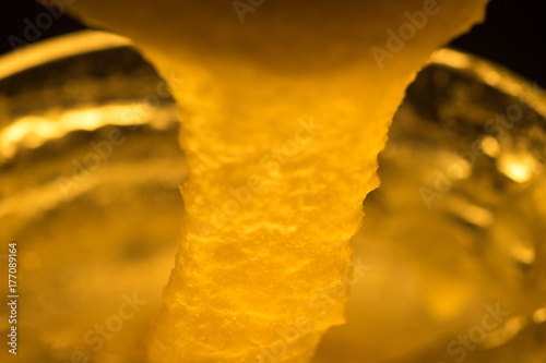 Raw organic royal jelly detail