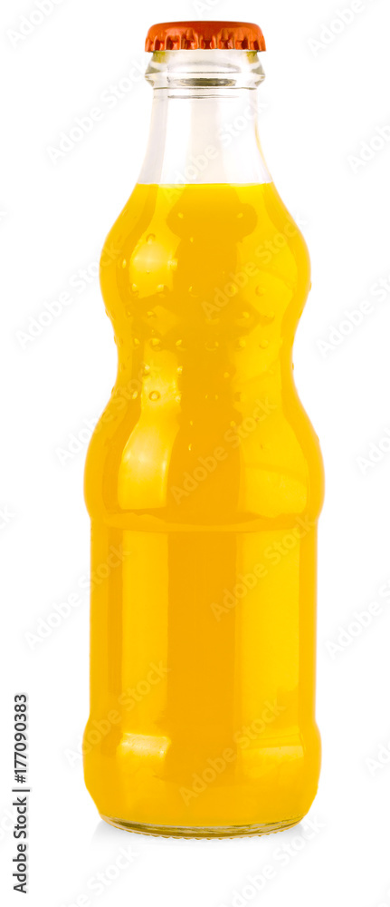 soft drink bottles on white background with clipping path. soft drink bottles on white background with clipping path.