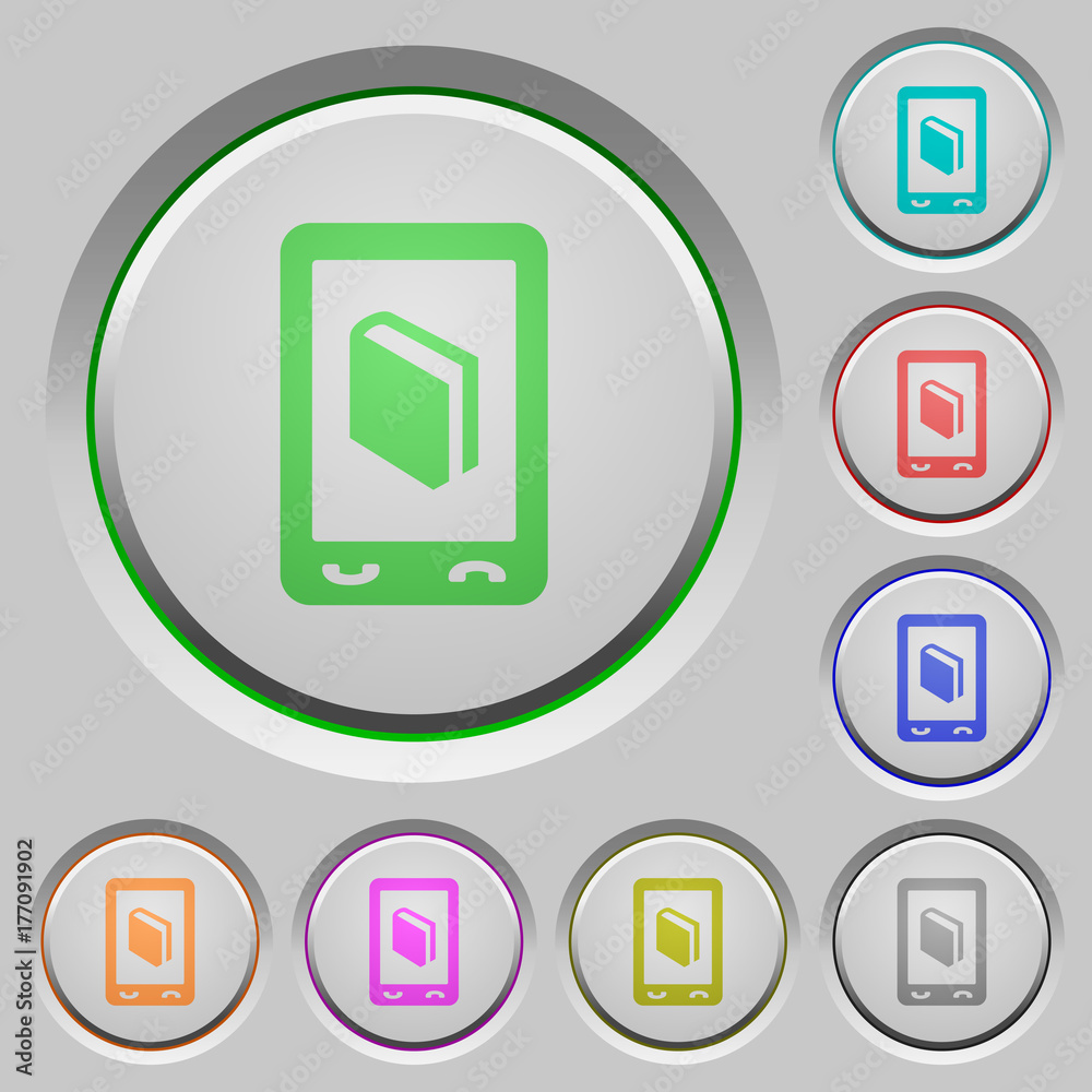 Mobile dictionary push buttons Mobile dictionary push buttons