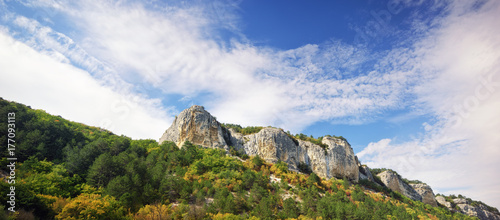 Fototapeta Naklejka Na Ścianę i Meble -  beautiful nature panorama mountain landscape