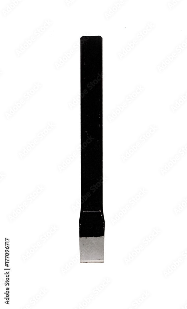 Black metalic chisel Black metalic chisel
