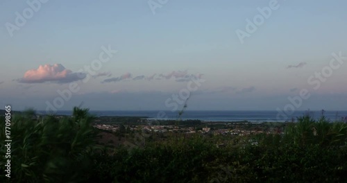 City of Budoni, Sardinia, Time Lapse photo