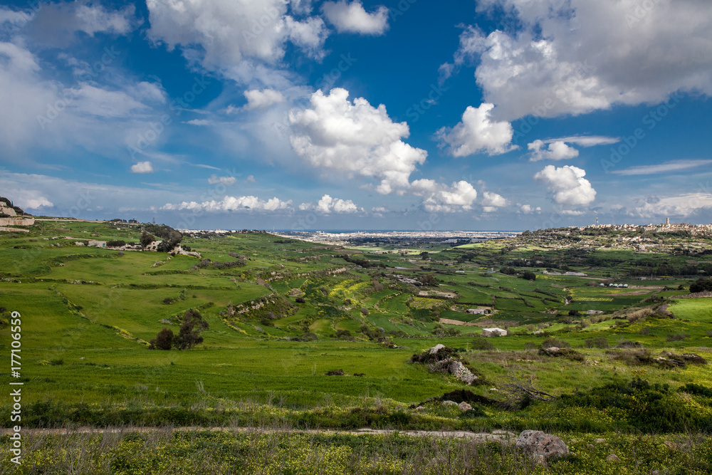 Landscape in Malta