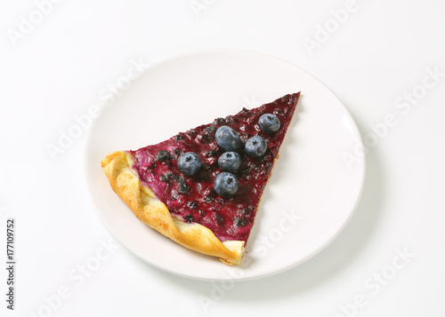 Wallpaper Mural Slice of blueberry tart Torontodigital.ca