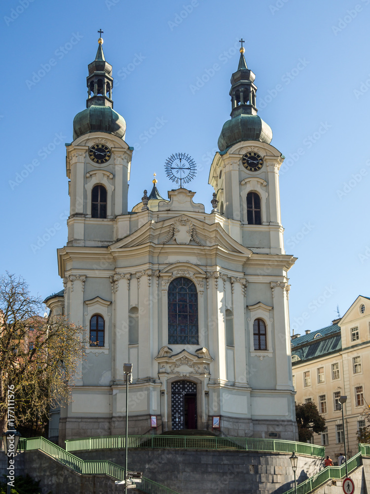 Marien-Magdalenenkirche in Karlovy Vary, Tschechien