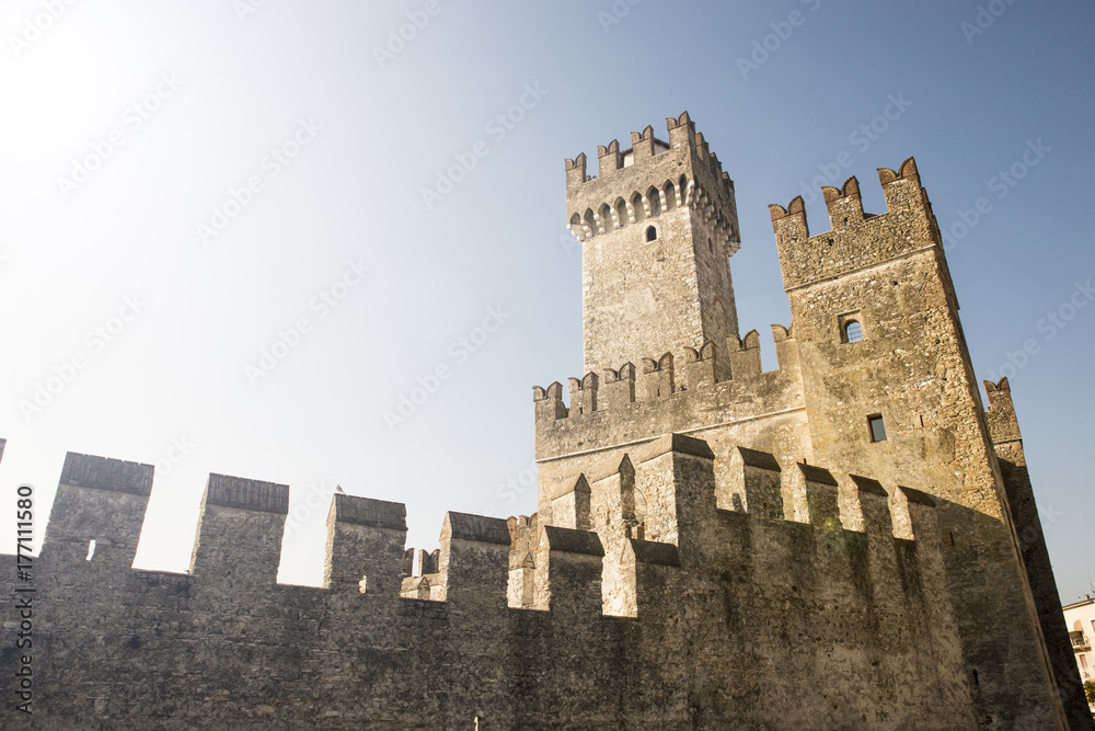 Castle of Sirmione - Lake Garda - Italy