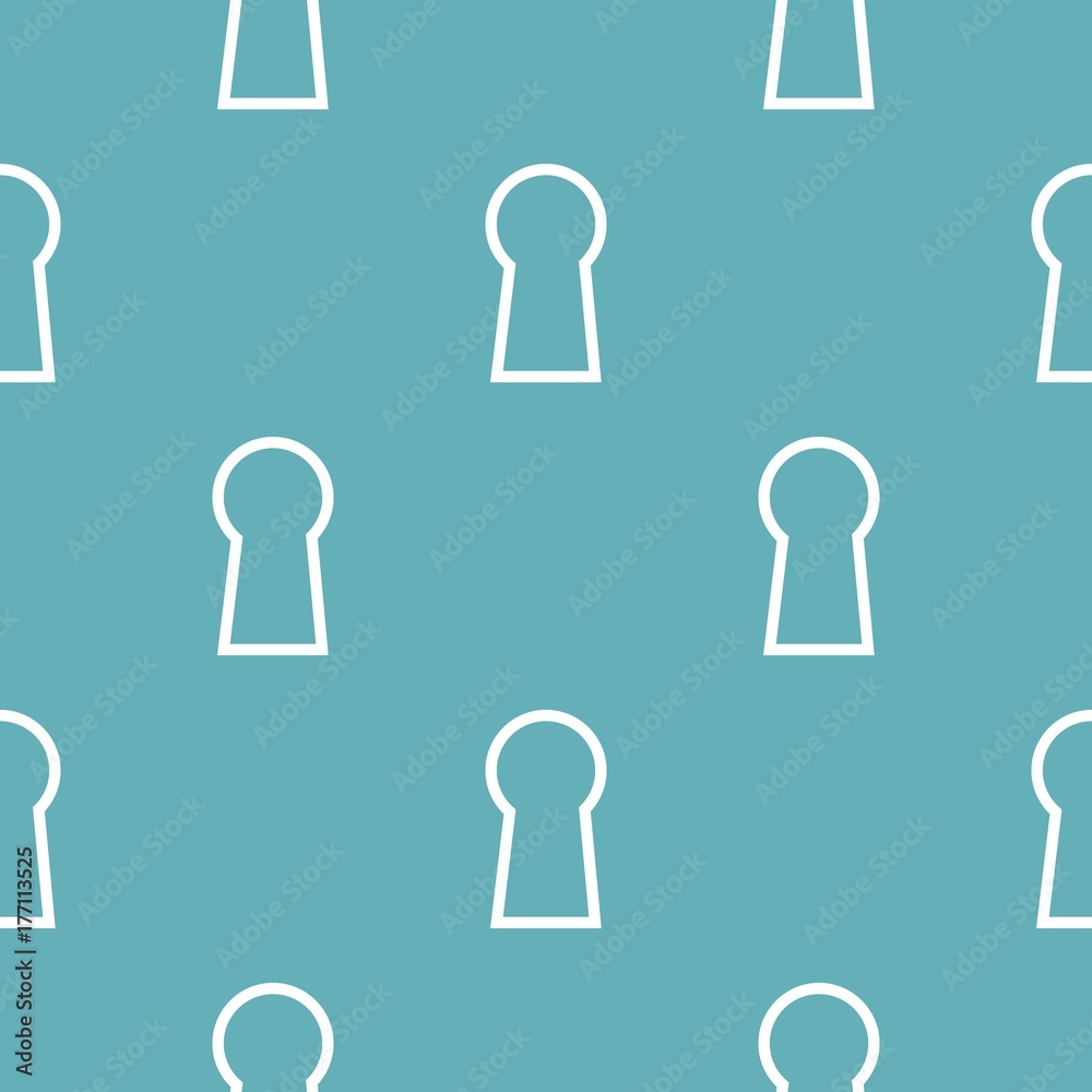 Keyhole pattern seamless blue Keyhole pattern seamless blue