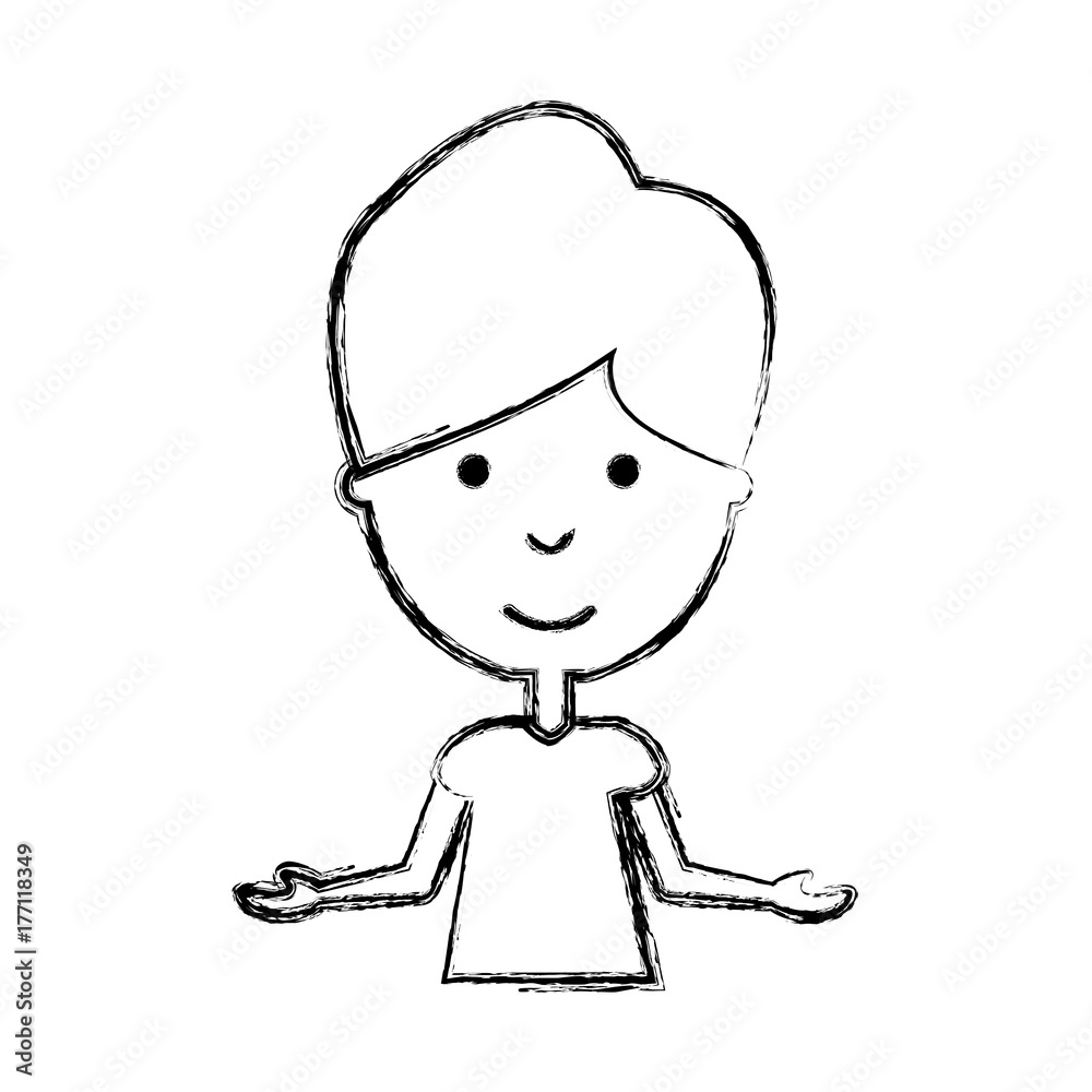 cartoon boy icon over white background vector illustration cartoon boy icon over white background vector illustration