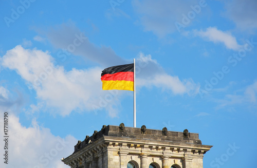 Deutschland Flagge photo