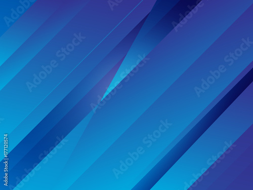 Abstract Blue Diagonal Lines Vector Background