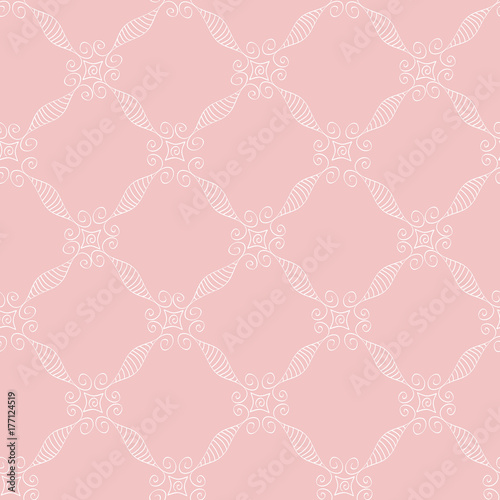 White lace net pattern on pink background. Objects grouped and named in English. No mesh, gradient, transparency used.