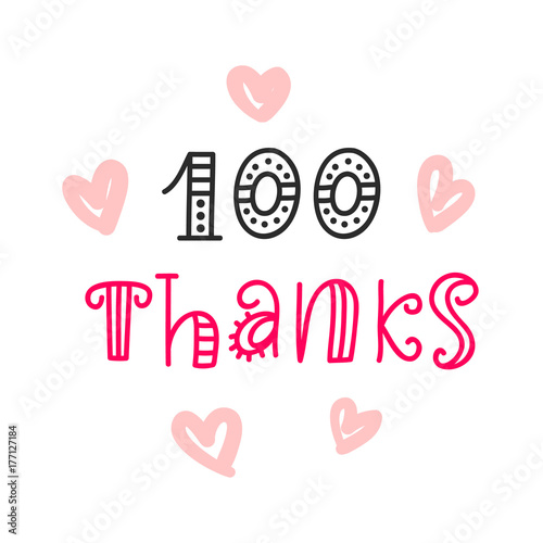 Thanks 100 followers