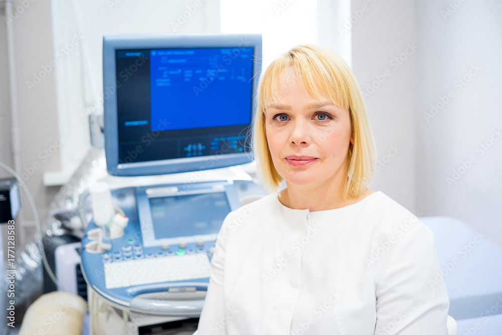 Doctor in a clinic Doctor in a clinic