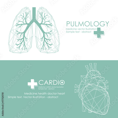 Human heart icon. Vector illustration.