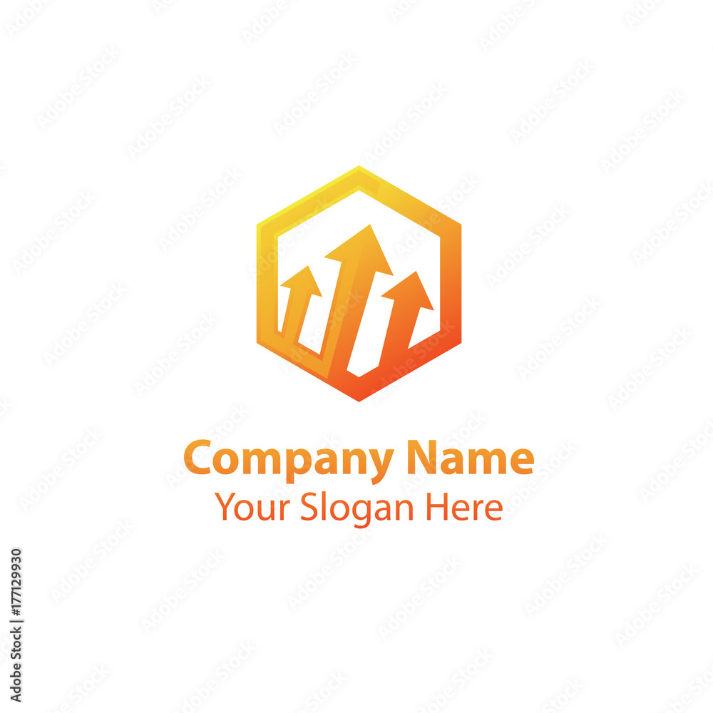 Circle arrow logo design Circle arrow logo design